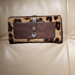 Madewell 1937 Leopard Print The Post Wallet